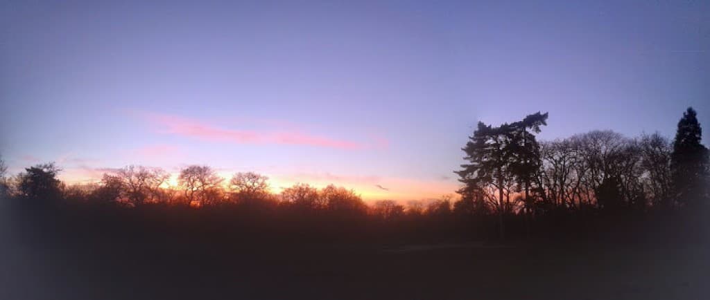 coucher du soleil