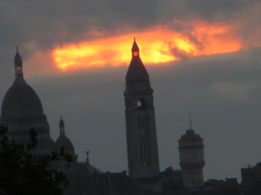 éclaircie sur le sacre coeur