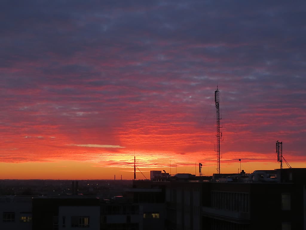 ... et un peu plus nuageux en soirée ... 