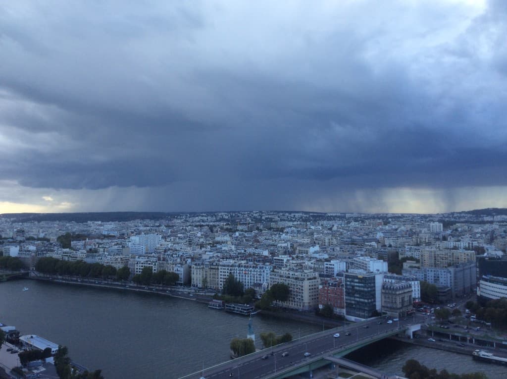 L'averse s'approche 