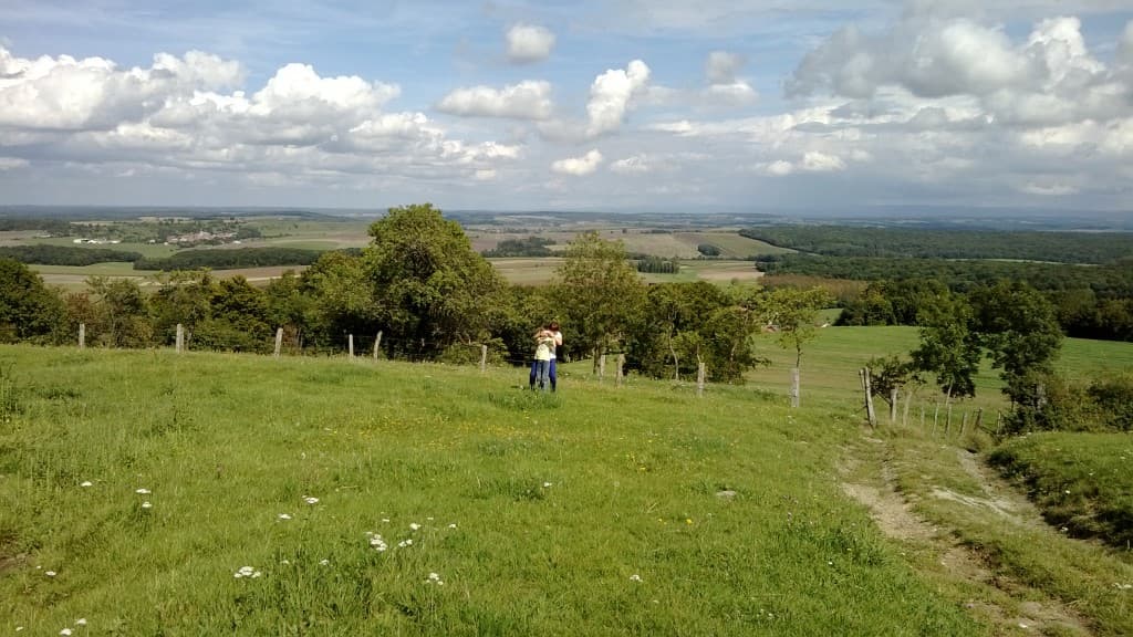 la cote d,essey  route de gerbeviller 54