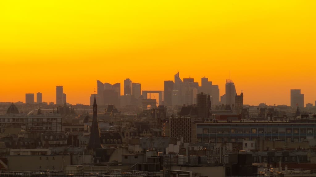 La Défense en orange