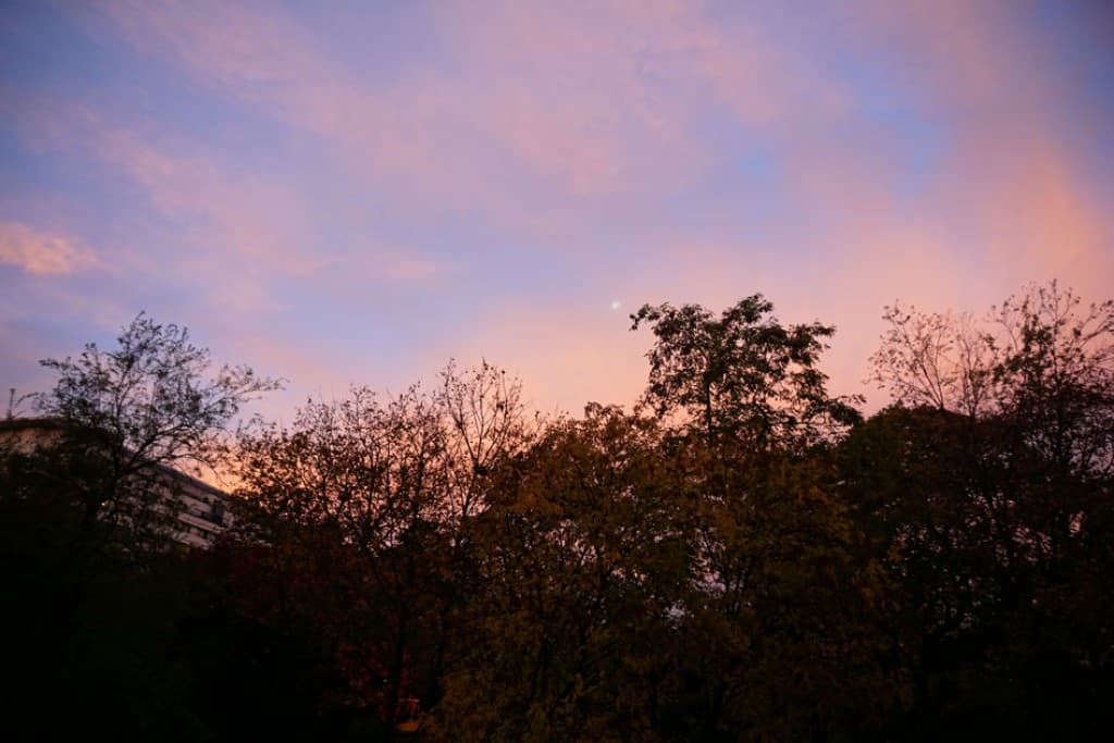 lever de lune