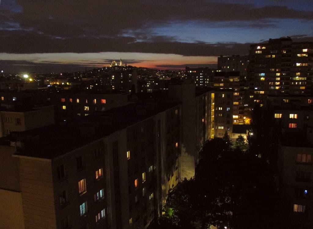 Montmartre, un soir d'octobre 2015