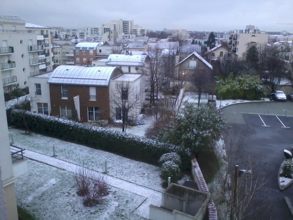 Neige matinale