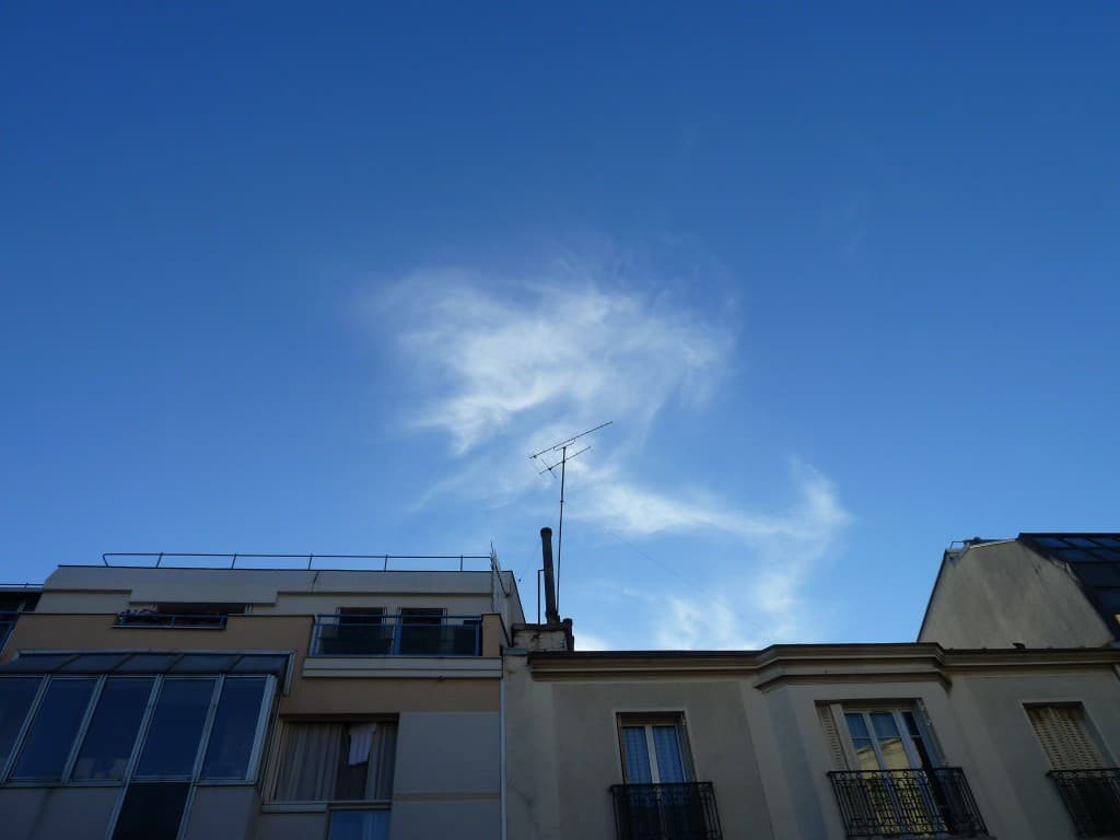 Nuage esseulé