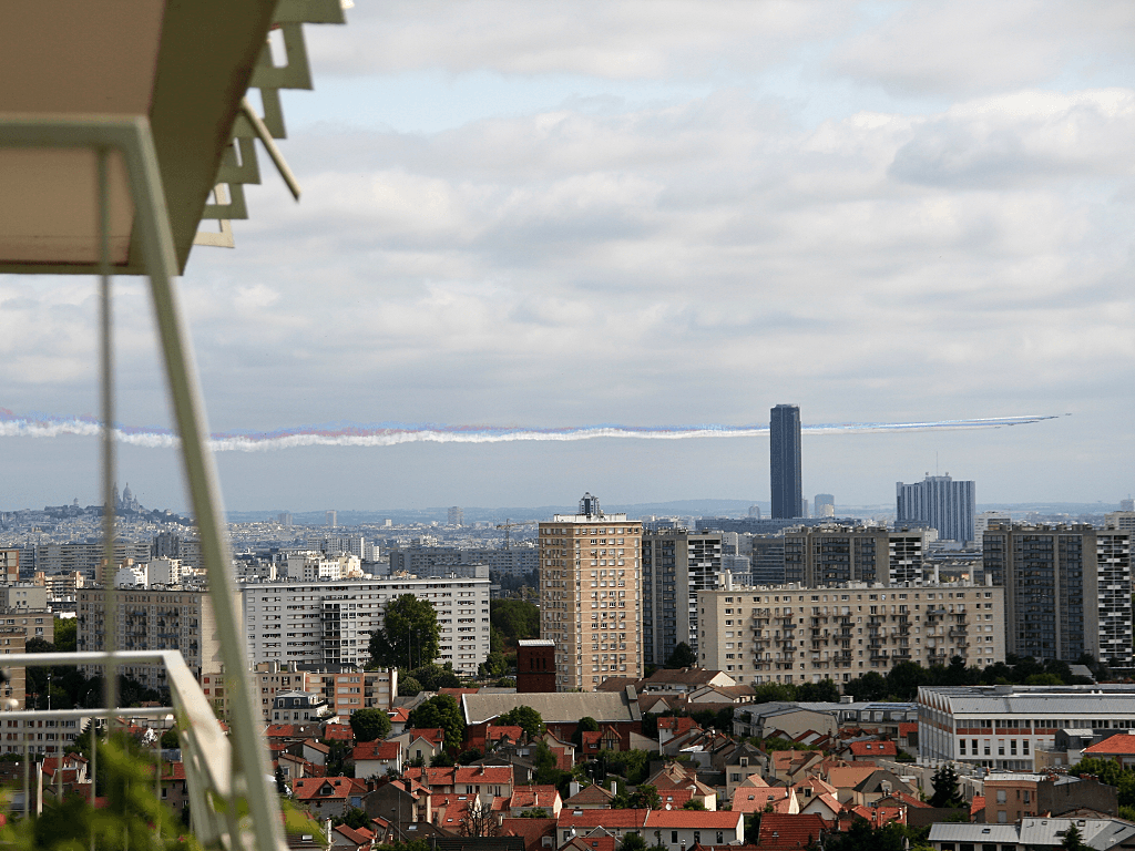 nuages sur le 14 juillet