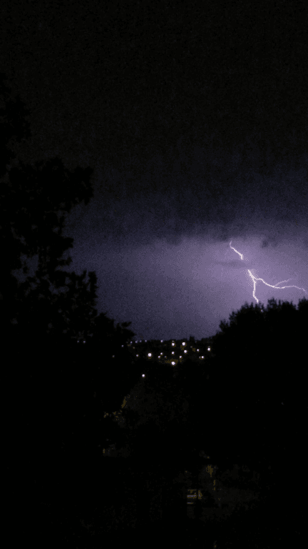 Orage nocturne