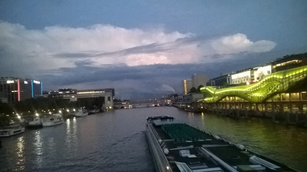 Orage parisien