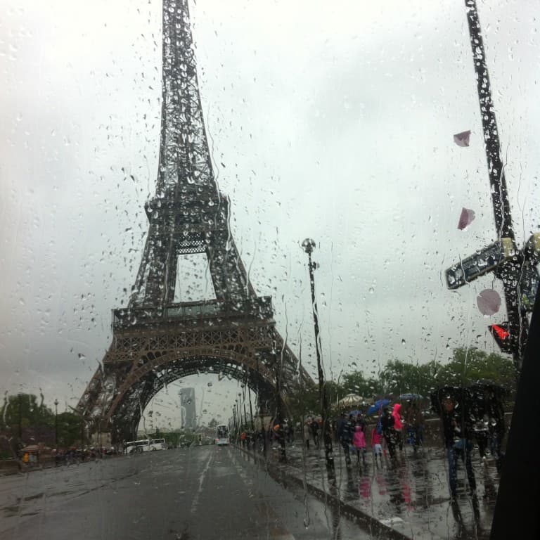 #Paris sous la pluie 