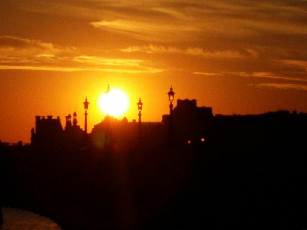 Soleil couchant