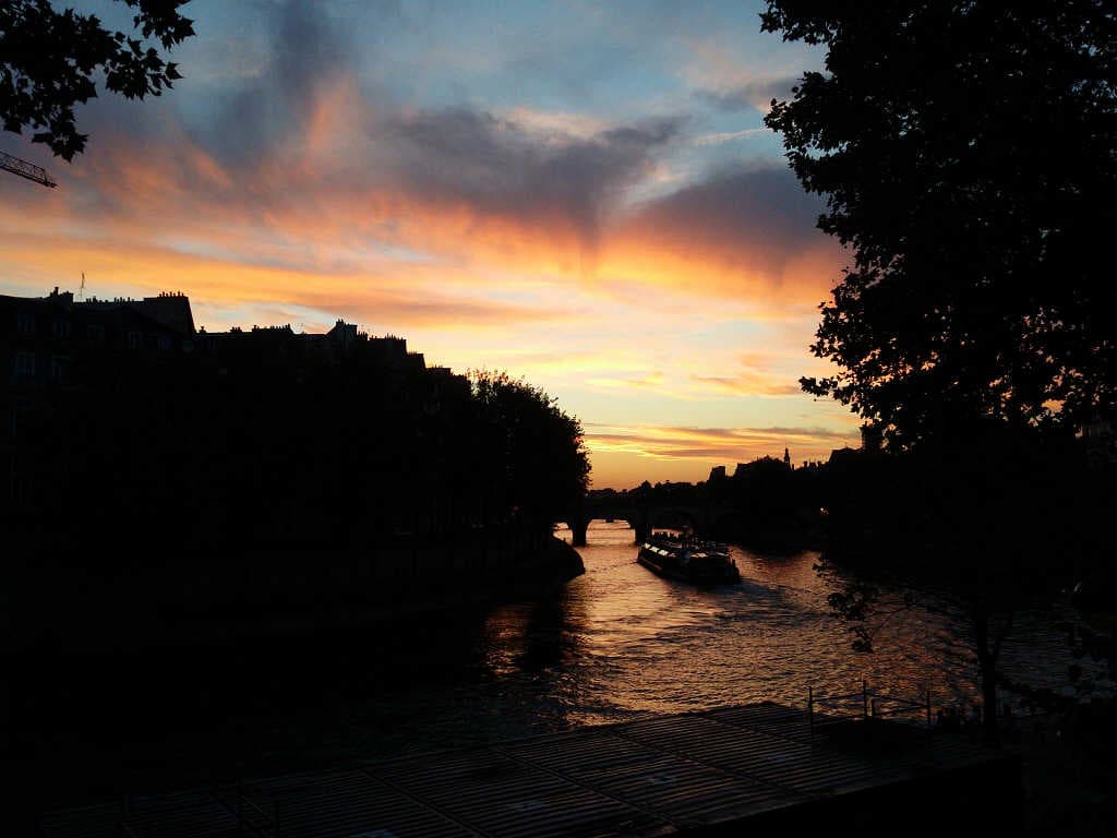 Soleil couché