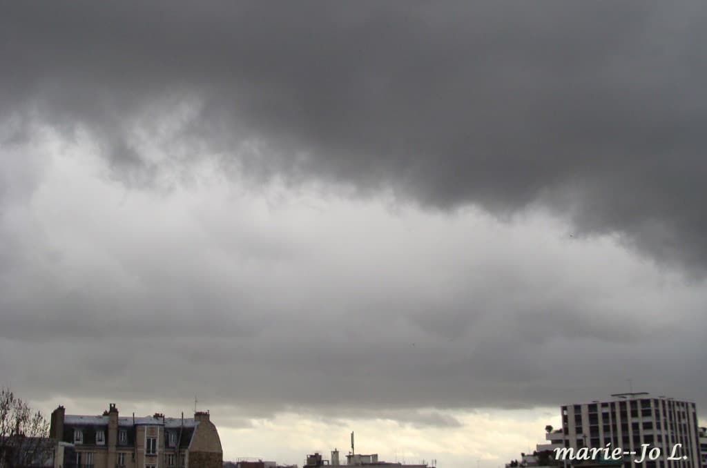 Une bonne giboulée arrive ! (MJL)