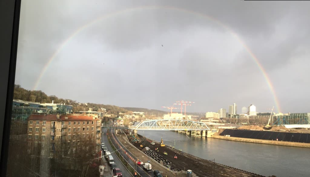 Arc en ciel complet