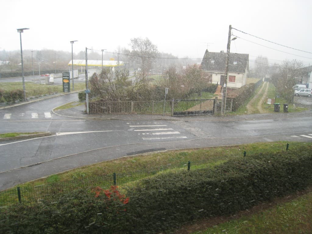 Averse de Neige Leuville sur Orge