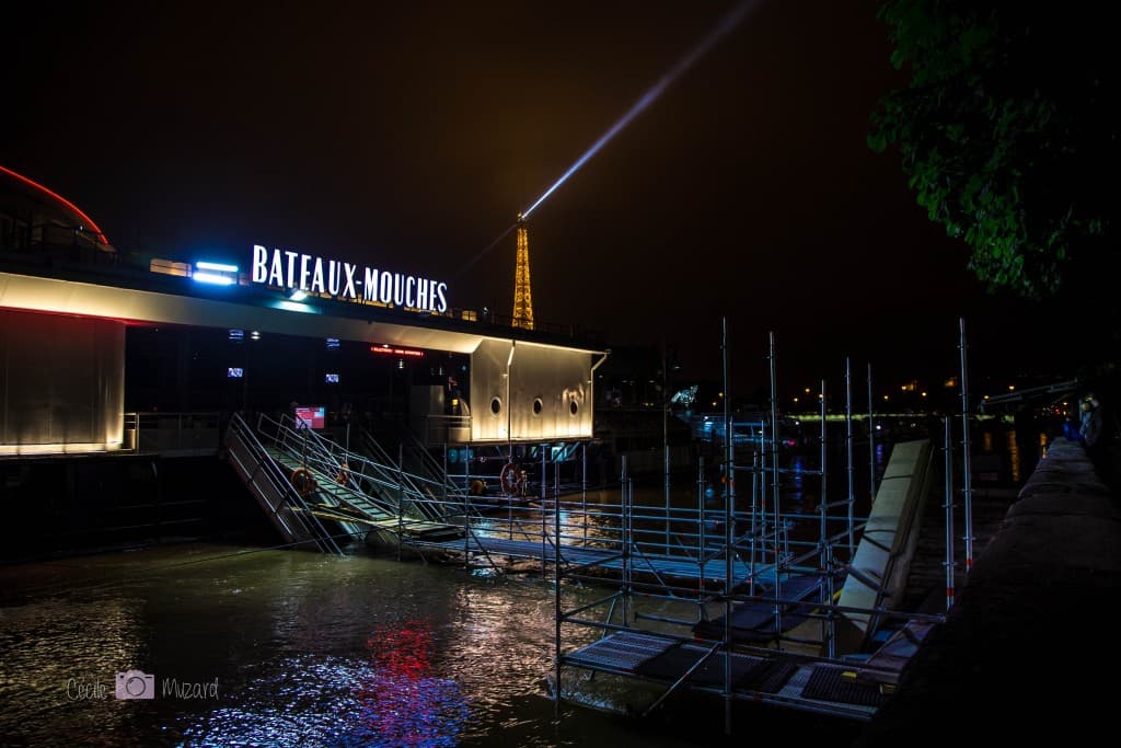 Bateau sous l'eau
