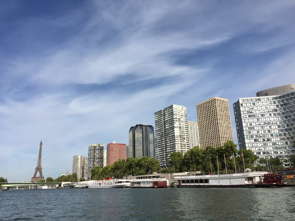 Beaugrenelle, Paris 15e - vue de la Seine