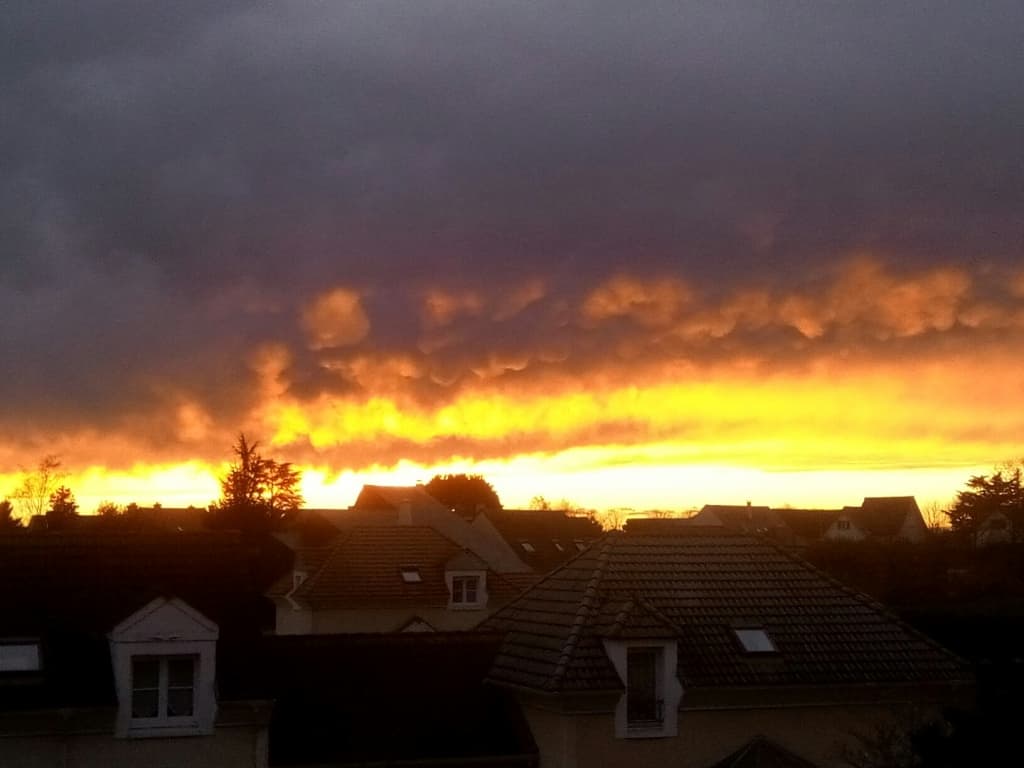 ciel de feu