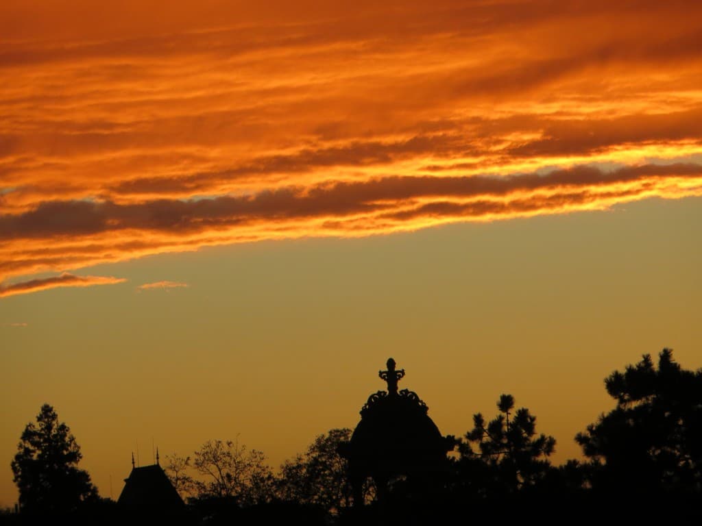 ciel rouge
