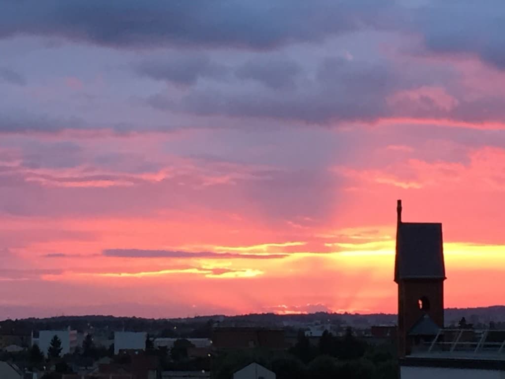Couché du soleil 