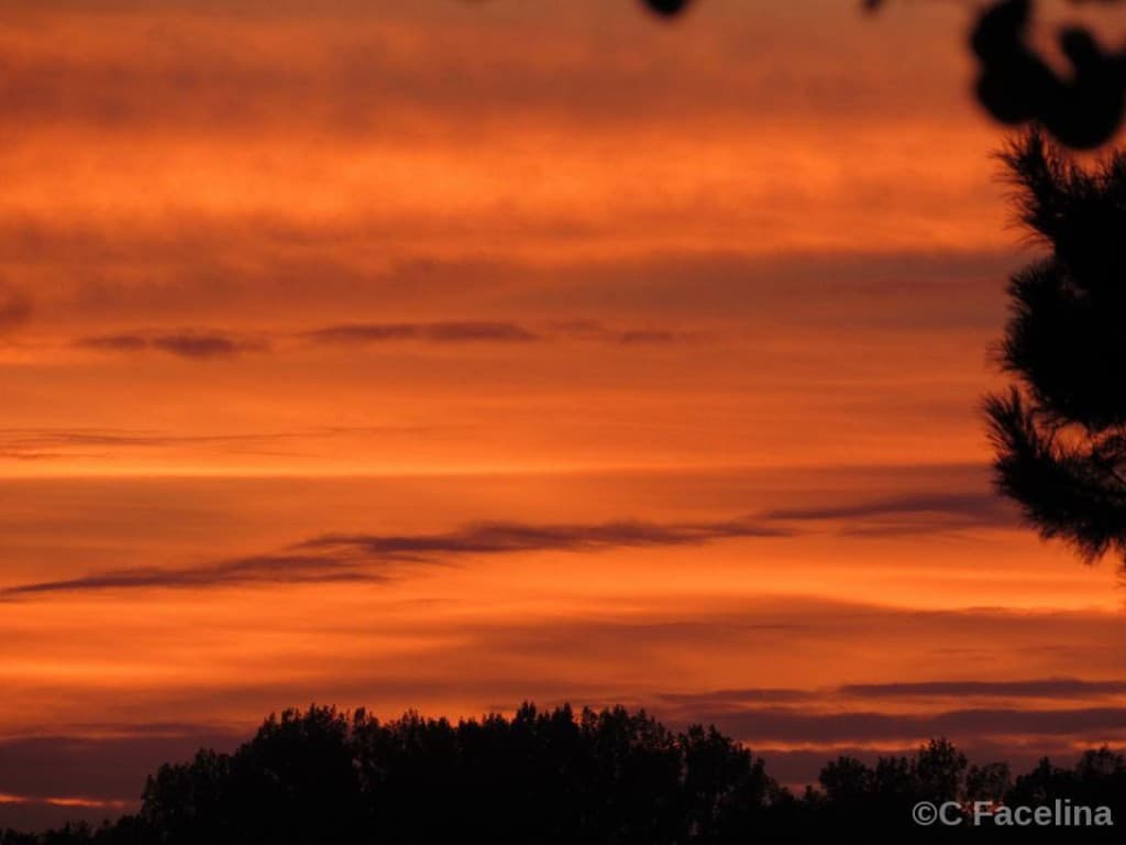 Coucher de soleil de Sud Picardie