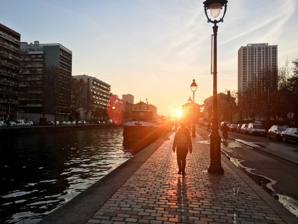 Coucher de Soleil parisien