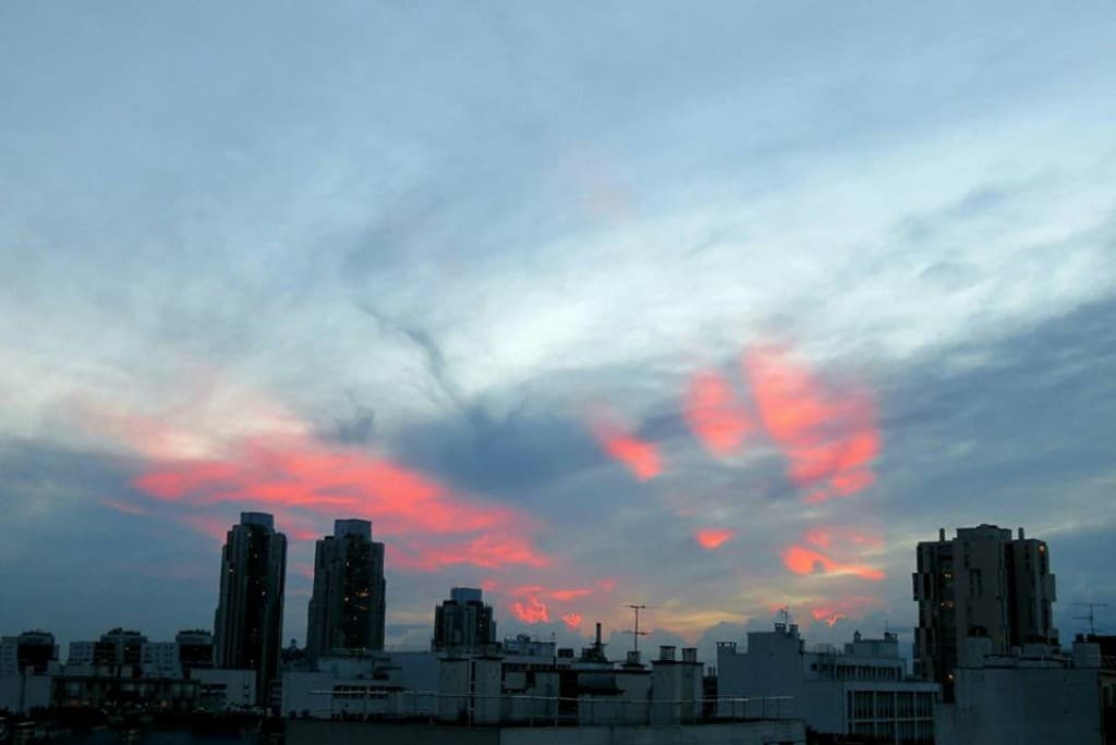 coucher de soleil