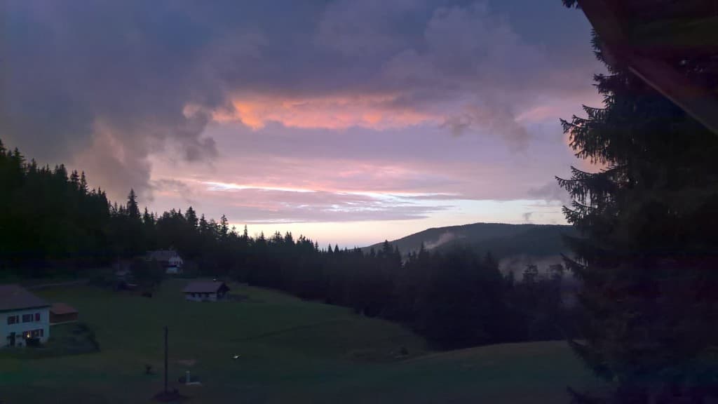 coucher de soleil