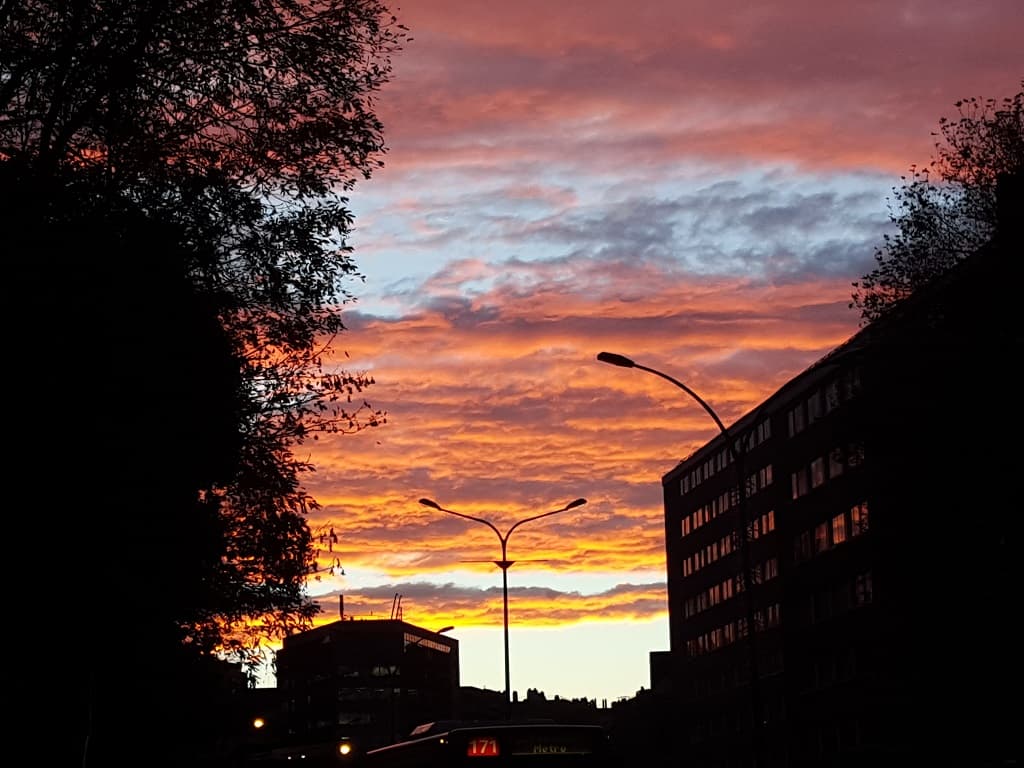 Coucher de soleil