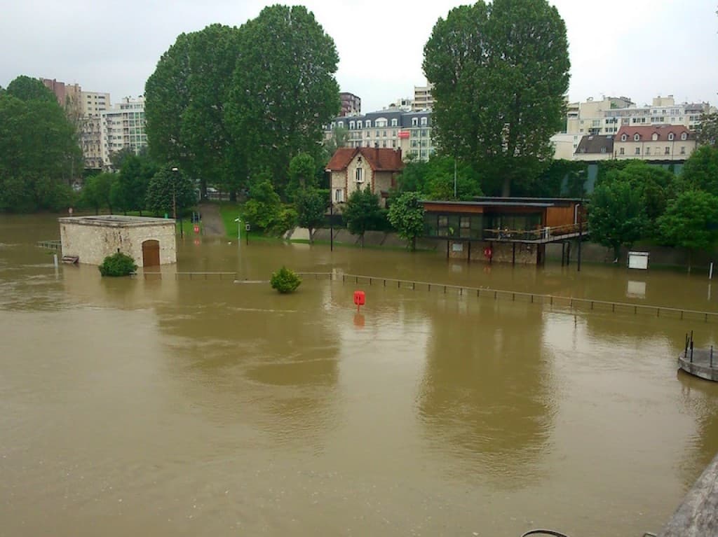 Ecluse submergée