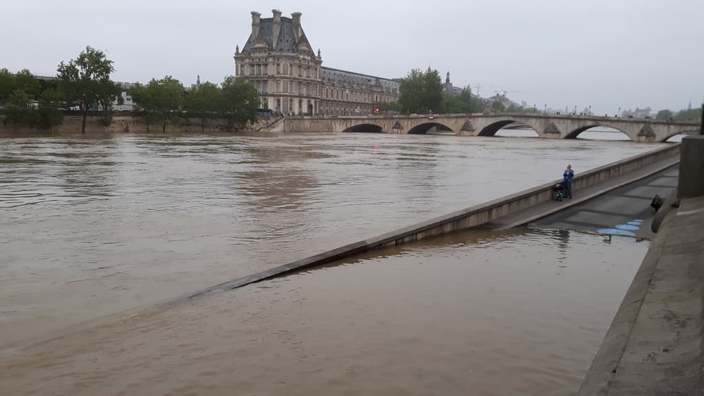 La crue et la rampe