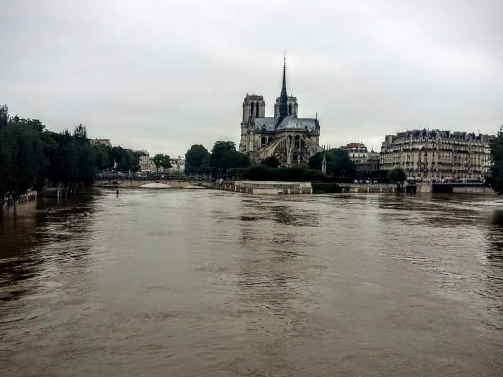 la Seine en crue