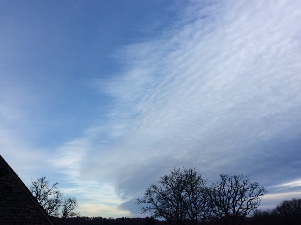 Le ciel ce voile