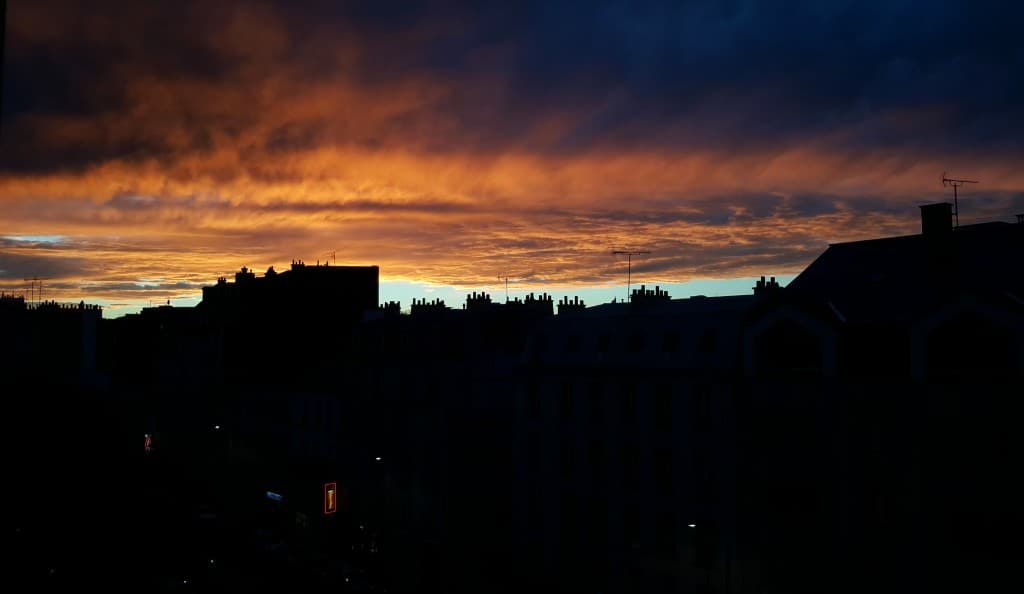Le ciel sur Levallois