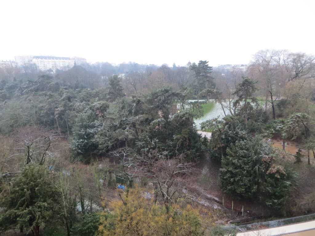 les buttes chaumont ce matin