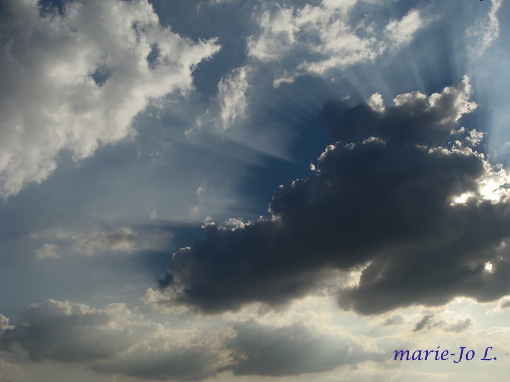 Les rayons bleus