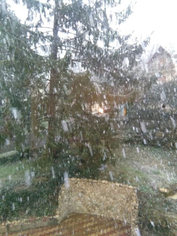 Neige à Chessy