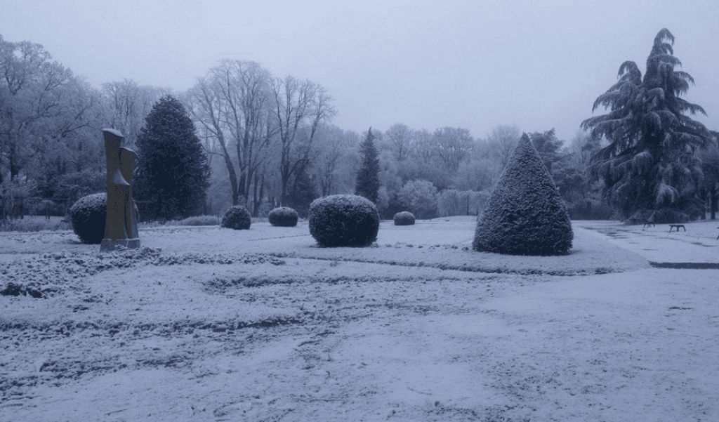 Neige de stratus, -3°