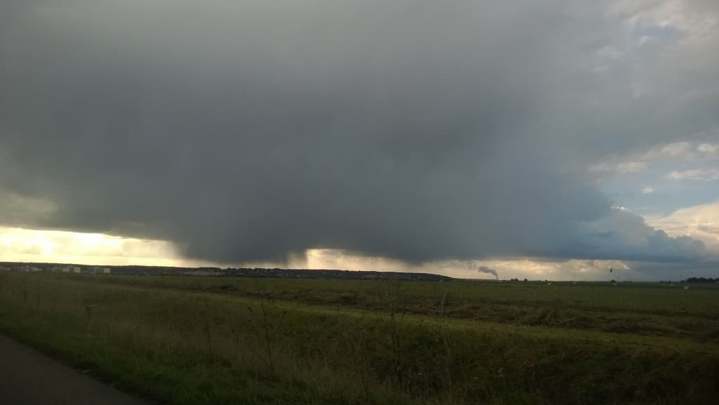 Orage de grêle 