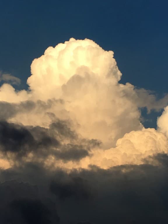 Orage en formation à l'est