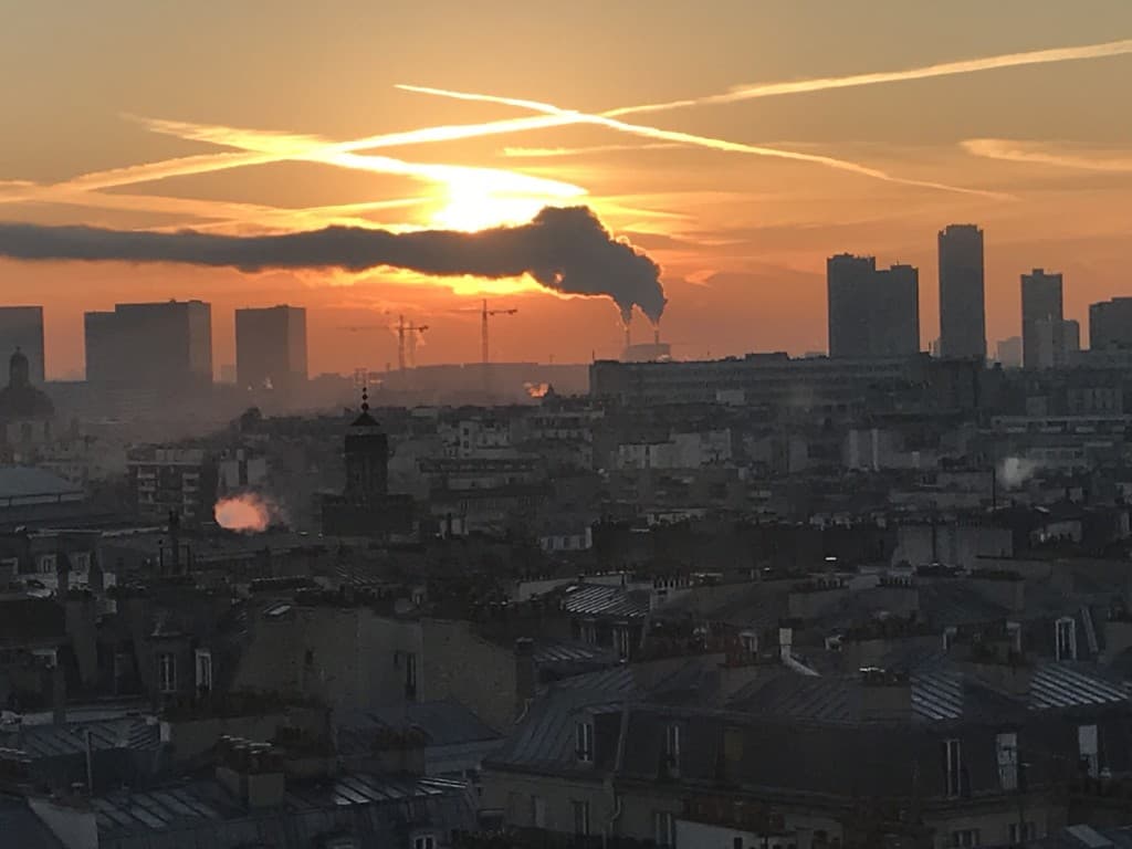 Paris hier matin