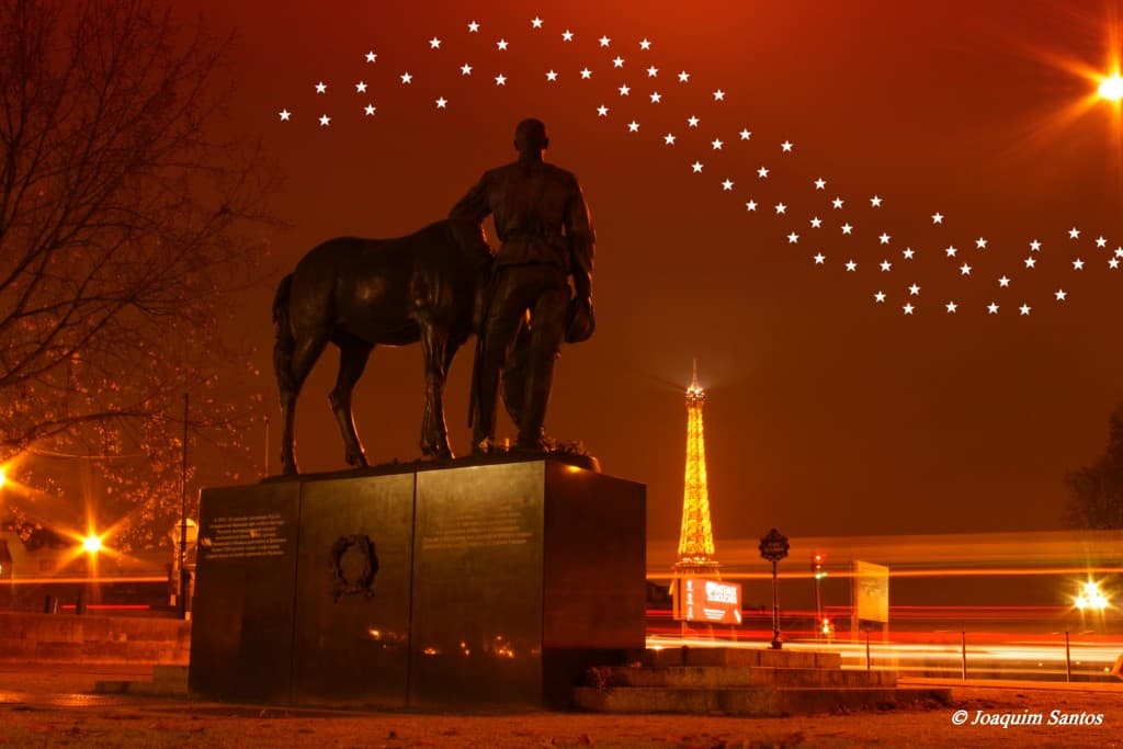 Paris la tête dans les étoiles...
