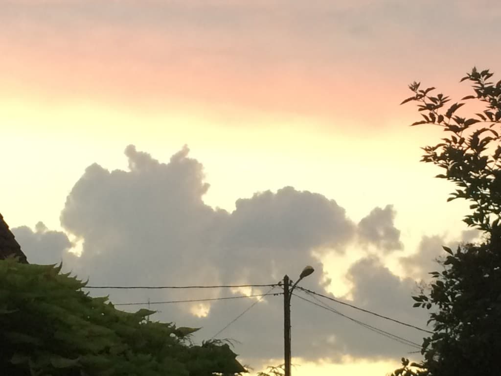 Pastel de couleurs en soirée...