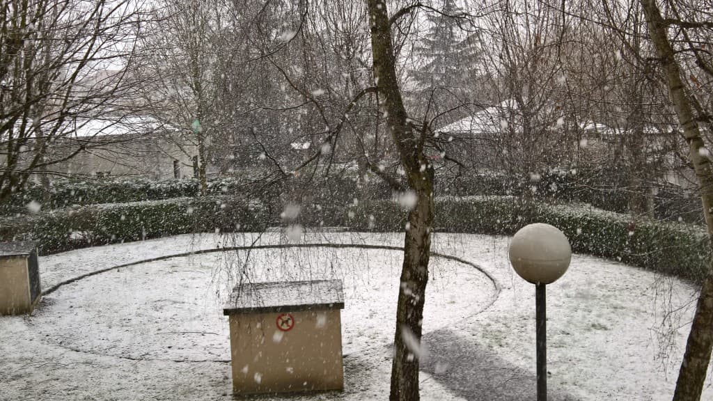 Torcy sous la neige