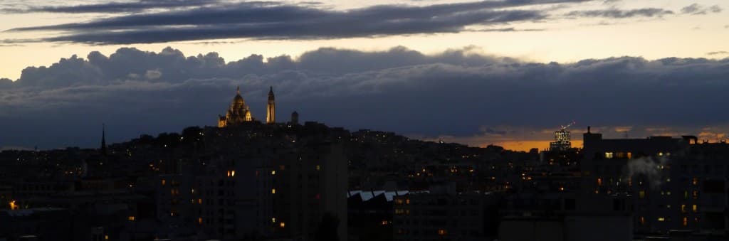 Vu de Riquet vers l'ouest parisien