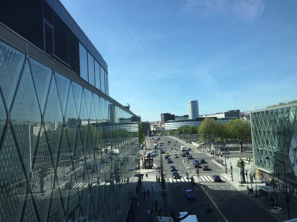 Vue sur la Maison de la Radio