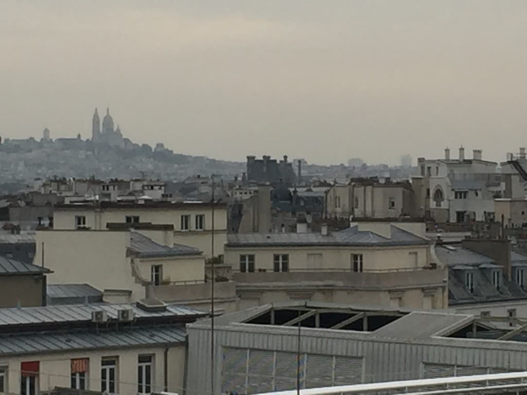 Vue vers le sacre/cœur 