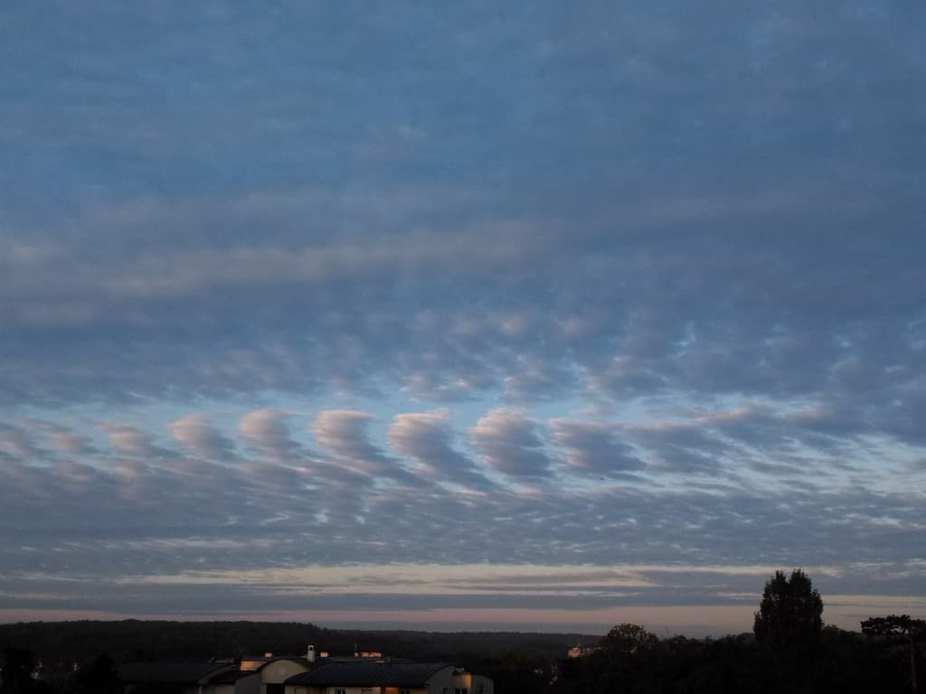 à l'ouest ce matin 