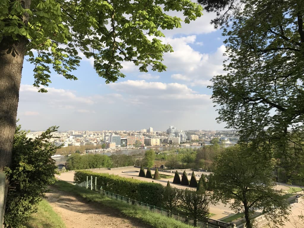 Boulogne vue du Parc
