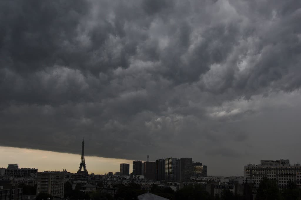 Ciel chaotique à Paris